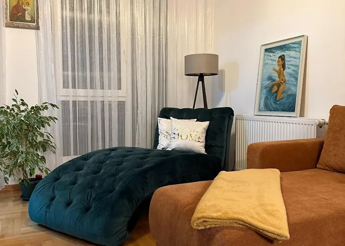 Nest24- Cozy With Terrace And Private Garage Apartament Ni